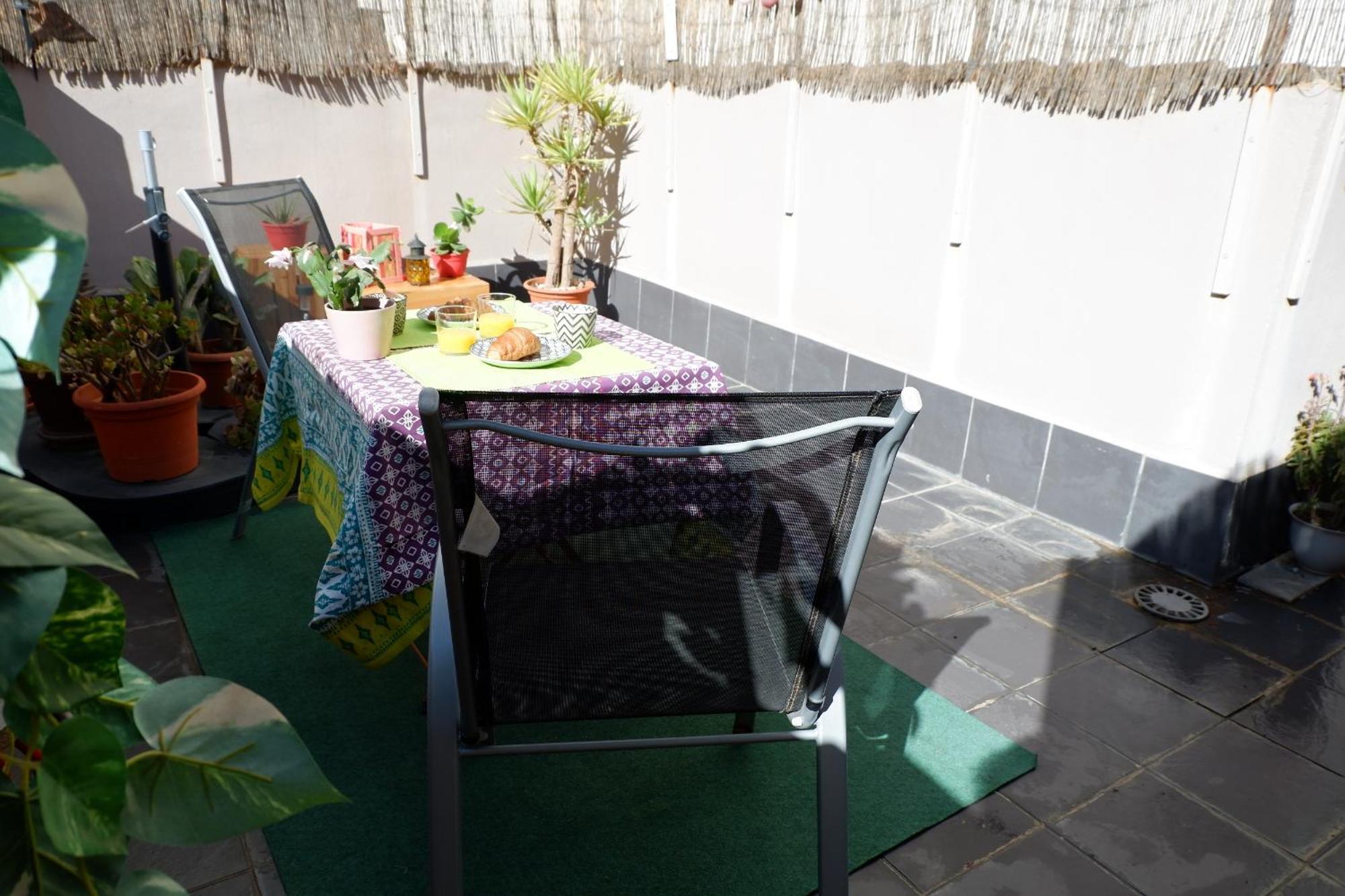 Atico En El Centro Historico Con Terraza Lägenhet Málaga Exteriör bild