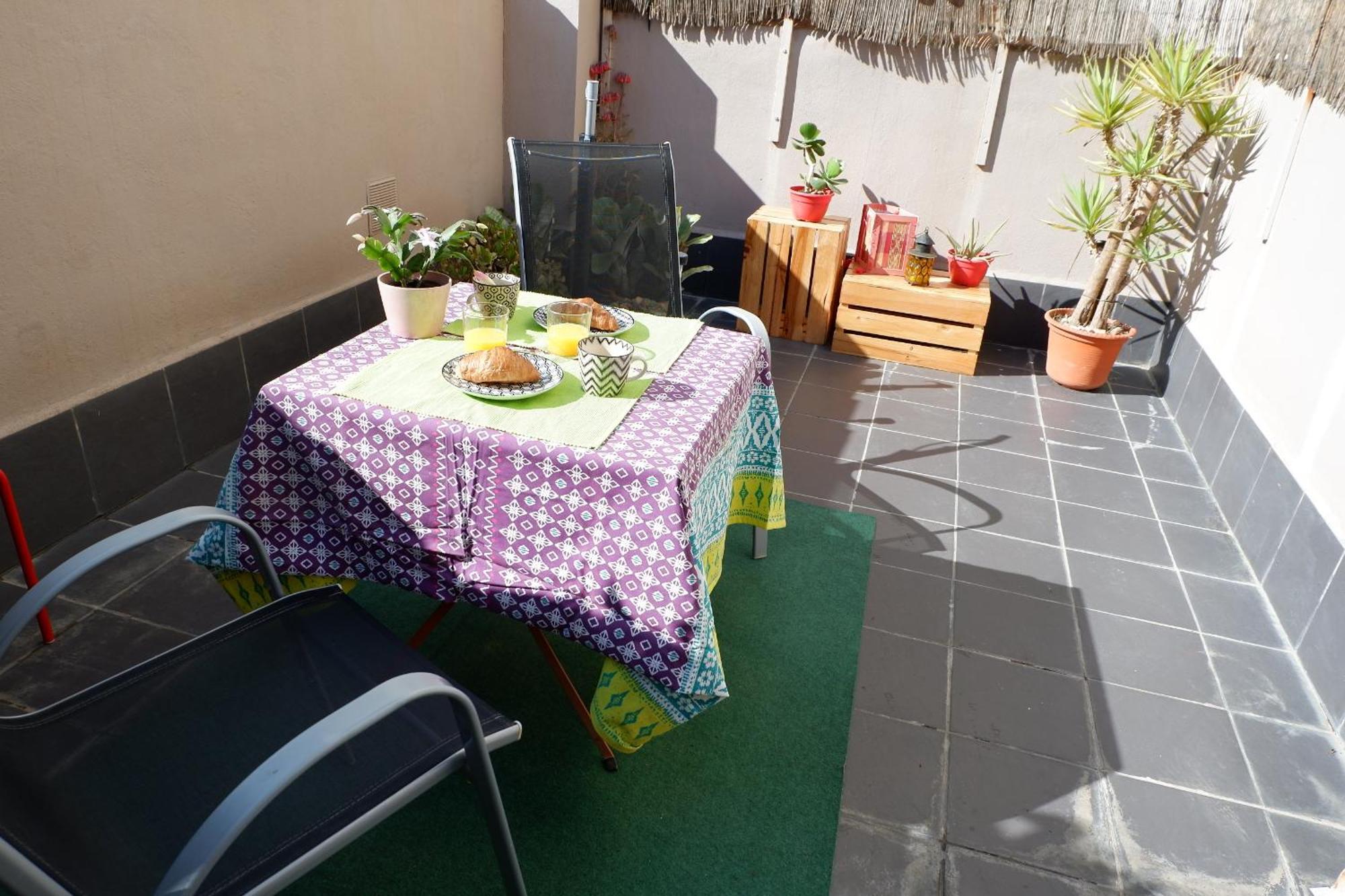 Atico En El Centro Historico Con Terraza Lägenhet Málaga Exteriör bild